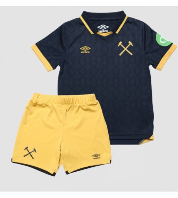 West Ham United Max Kilman #3 Tredjetrøje Børn 2025-26 Kortærmet (+ Korte bukser)